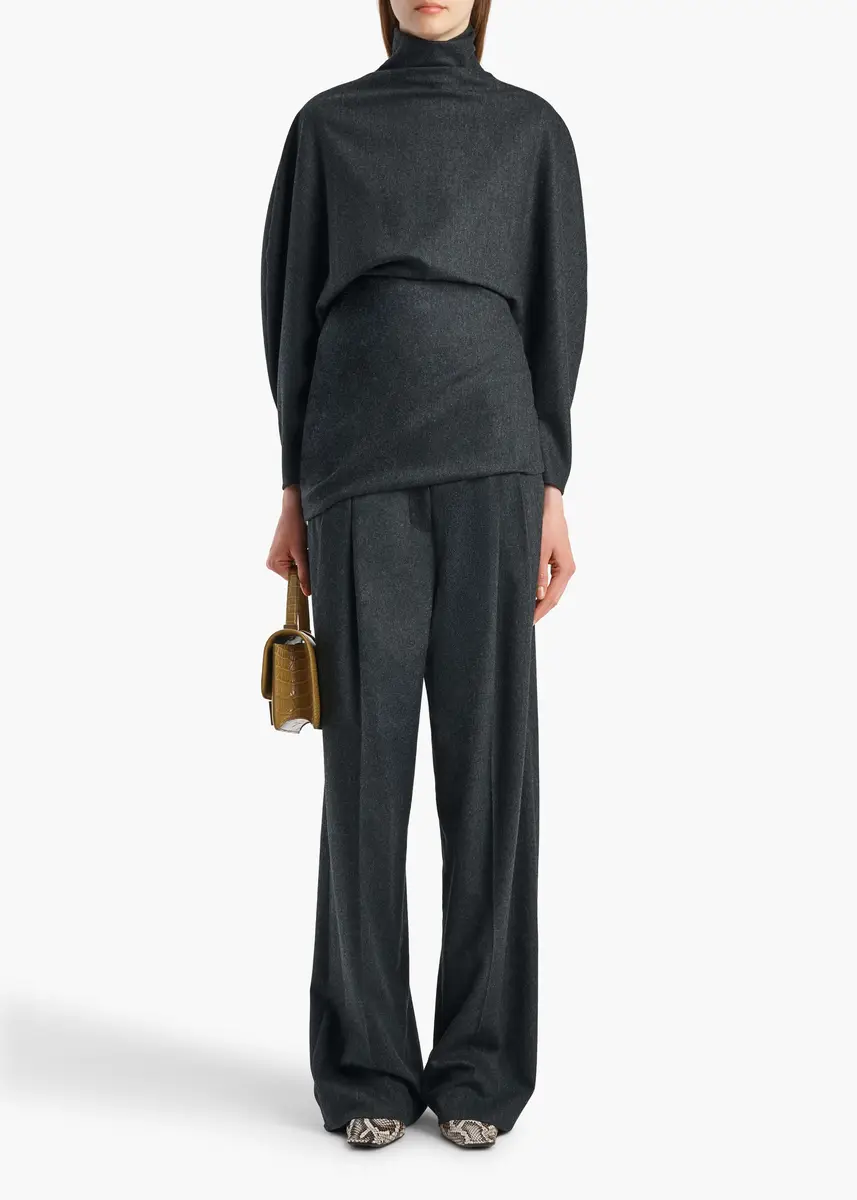 Khaite Harlow Top In Charcoal | Thumbnail 2 Khaite Harlow Top In Charcoal | Thumbnail 2