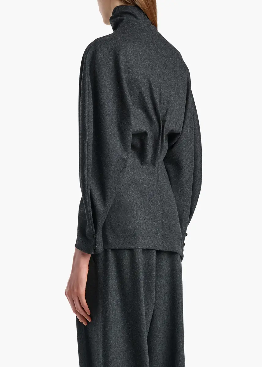 Khaite Harlow Top In Charcoal | Thumbnail 4 Khaite Harlow Top In Charcoal | Thumbnail 4