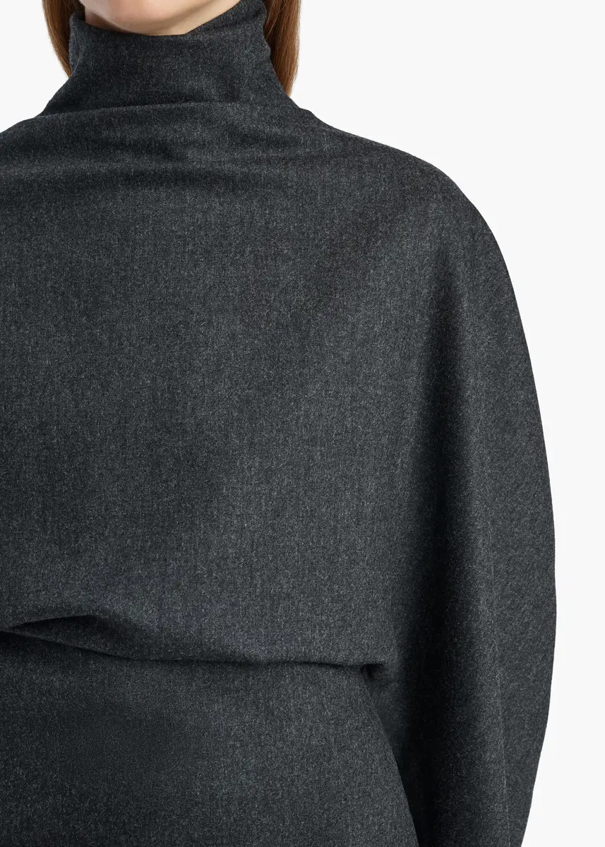 Khaite Harlow Top In Charcoal | Thumbnail 6 Khaite Harlow Top In Charcoal | Thumbnail 6