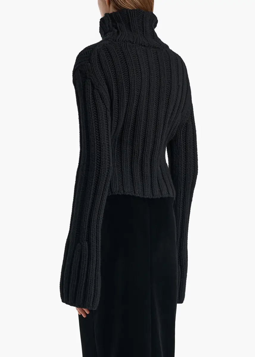 Khaite Kelly Sweater In Black | Thumbnail 4 Khaite Kelly Sweater In Black | Thumbnail 4