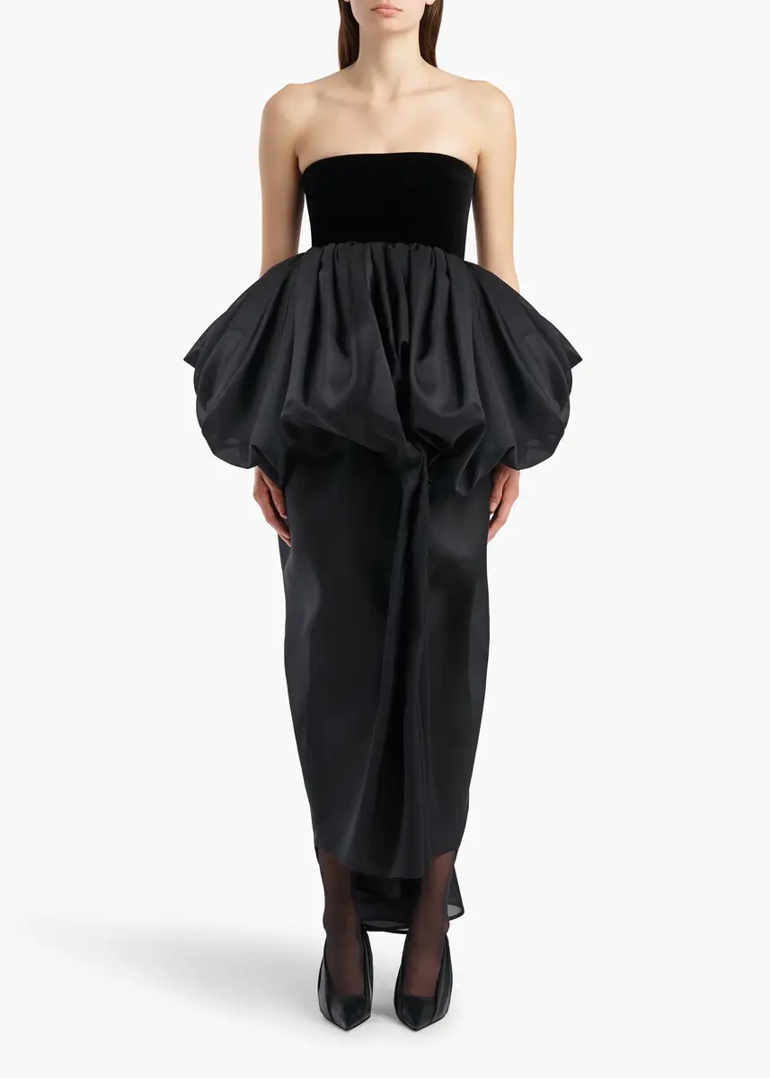 Khaite Bronte Dress In | Thumbnail 2 Khaite Bronte Dress In | Thumbnail 2