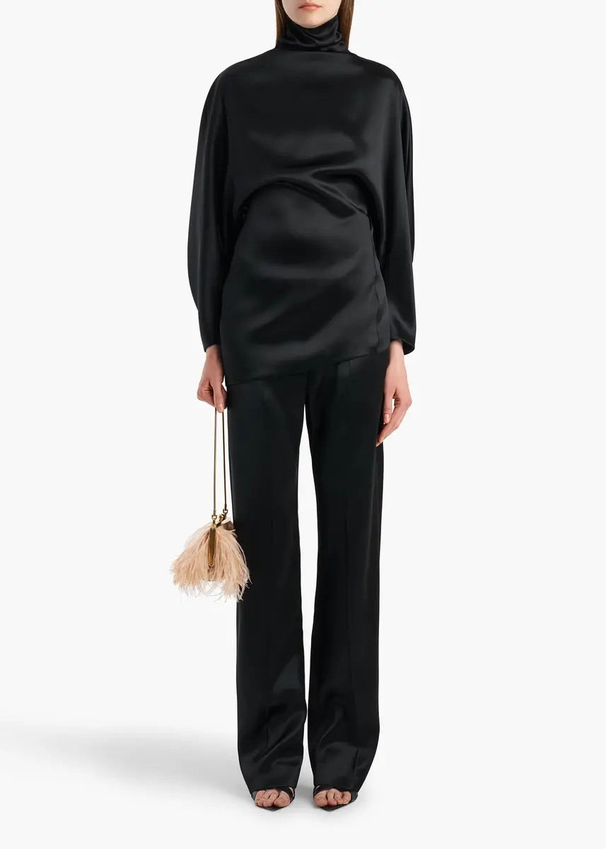 Khaite Harlow Top In Black | Thumbnail 2 Khaite Harlow Top In Black | Thumbnail 2