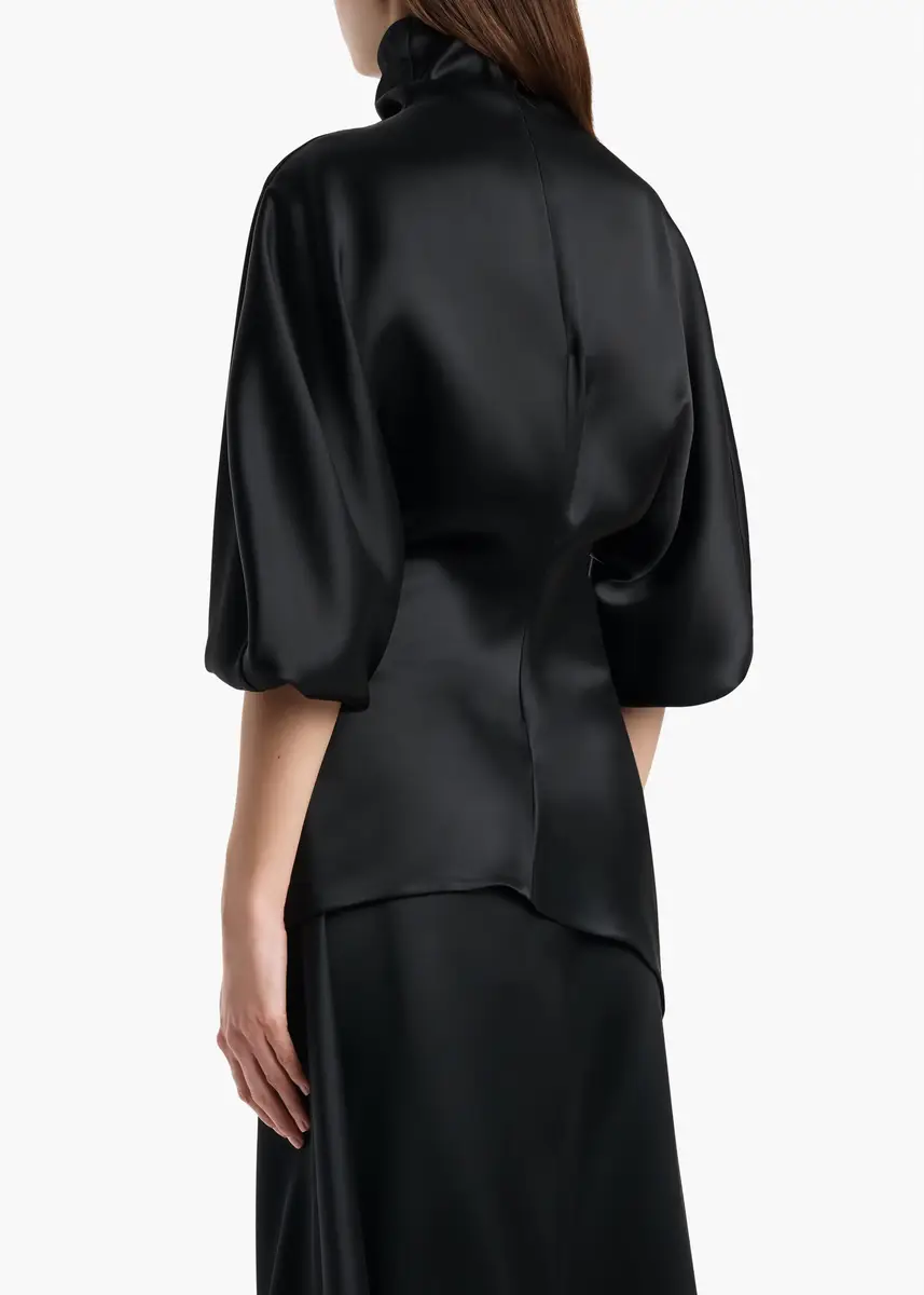 Khaite Harlow Top In Black | Thumbnail 4 Khaite Harlow Top In Black | Thumbnail 4