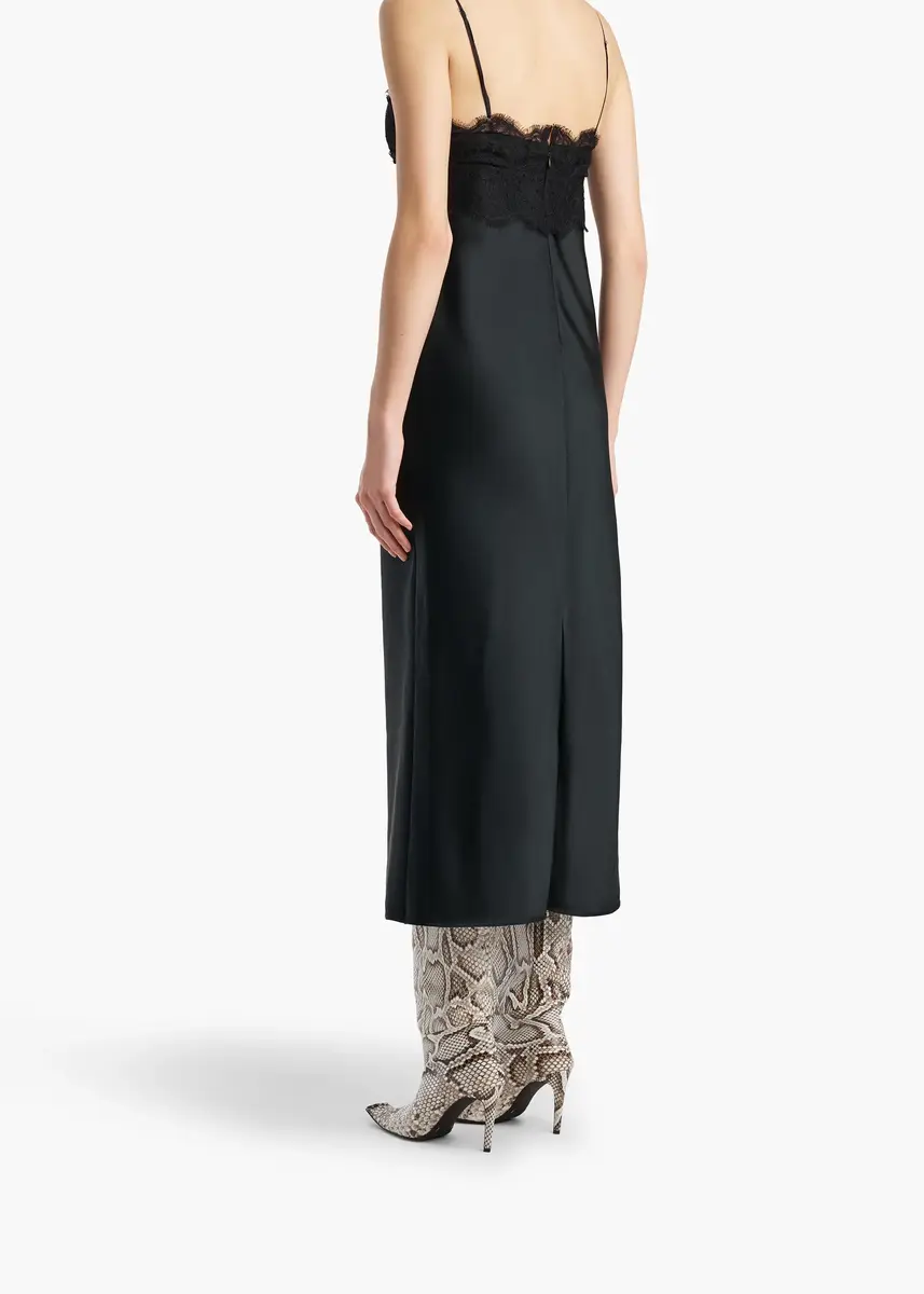 Khaite Joelle Dress In Black | Thumbnail 4 Khaite Joelle Dress In Black | Thumbnail 4
