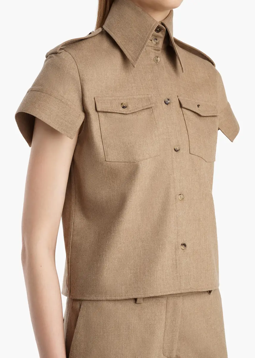 Khaite Emiel Top In Desert Sand | Thumbnail 5 Khaite Emiel Top In Desert Sand | Thumbnail 5