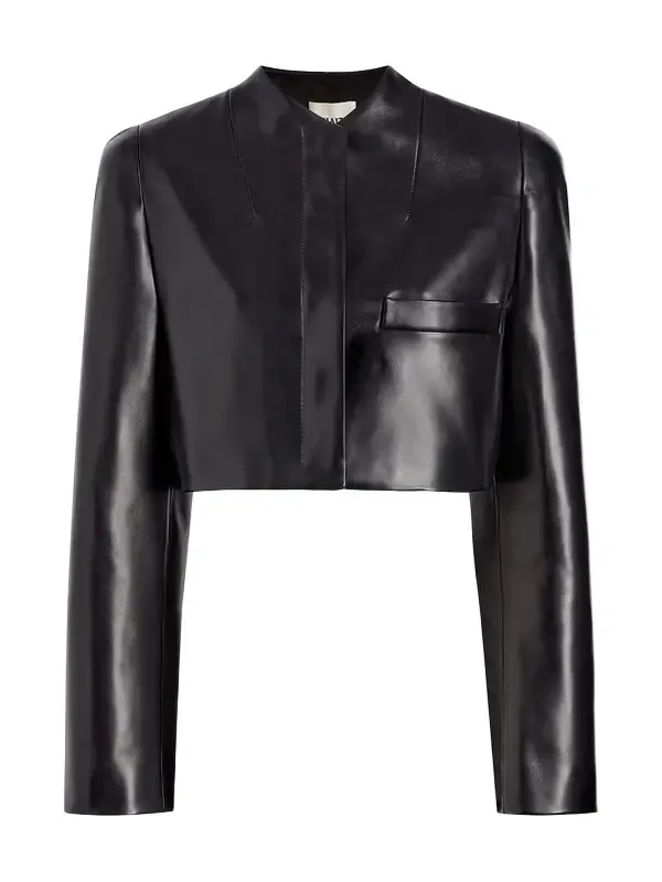 Samo Jacket In Black Leather