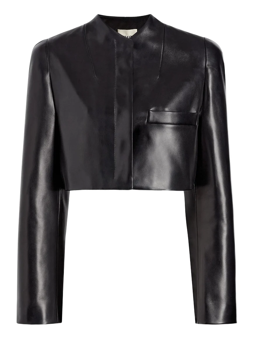 Khaite Samo Jacket In Black Leather