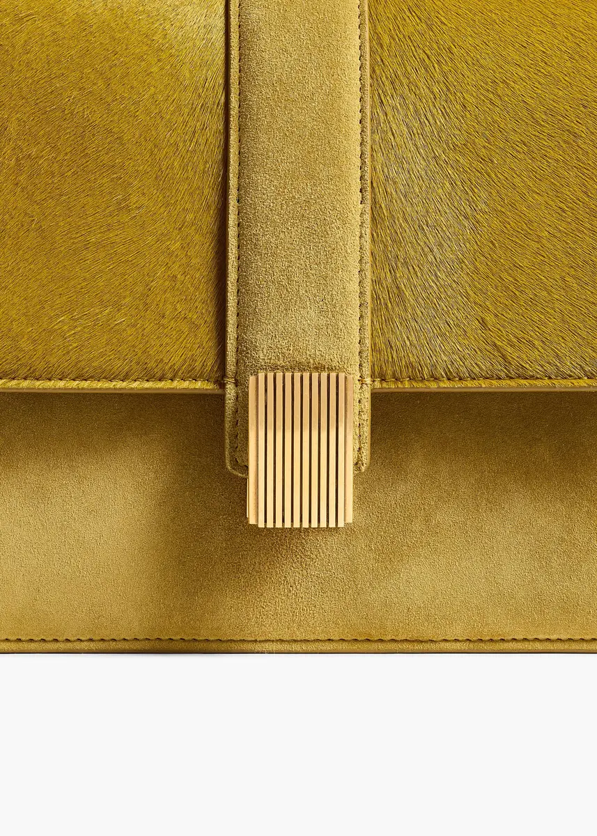 Khaite Blake Crossbody Bag In Golden Olive | Thumbnail 4 Khaite Blake Crossbody Bag In Golden Olive | Thumbnail 4