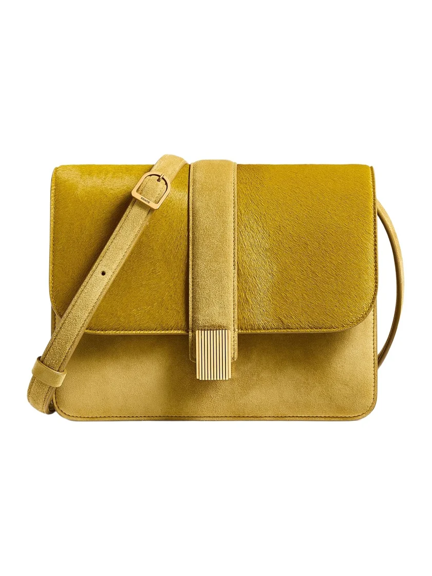 Blake Crossbody Bag In Golden Olive Blake Crossbody Bag In Golden Olive