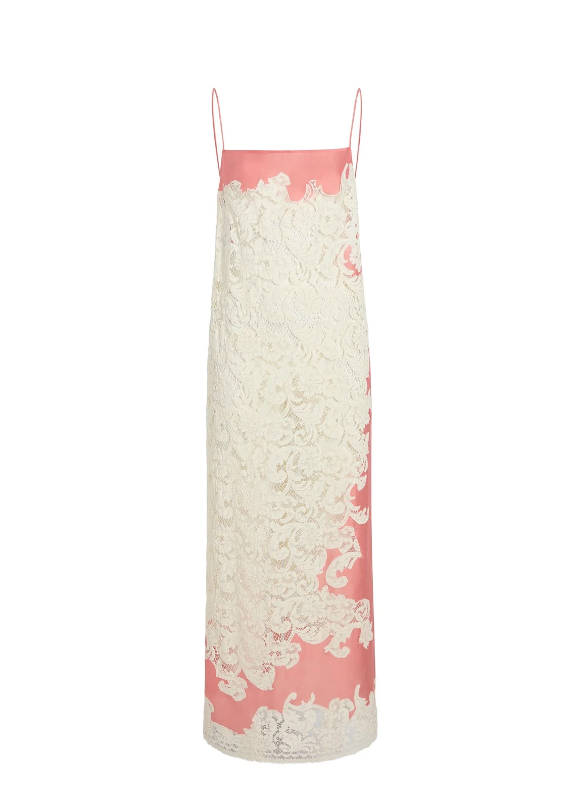 Khaite Nevis Dress In Coral