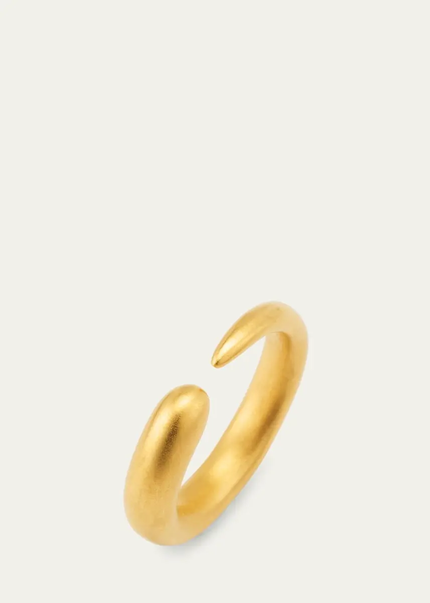 Khiry Khartoum Stacking Ring in Nude Matte 18K Gold Vermeil | Thumbnail 3 Khiry Khartoum Stacking Ring in Nude Matte 18K Gold Vermeil | Thumbnail 3