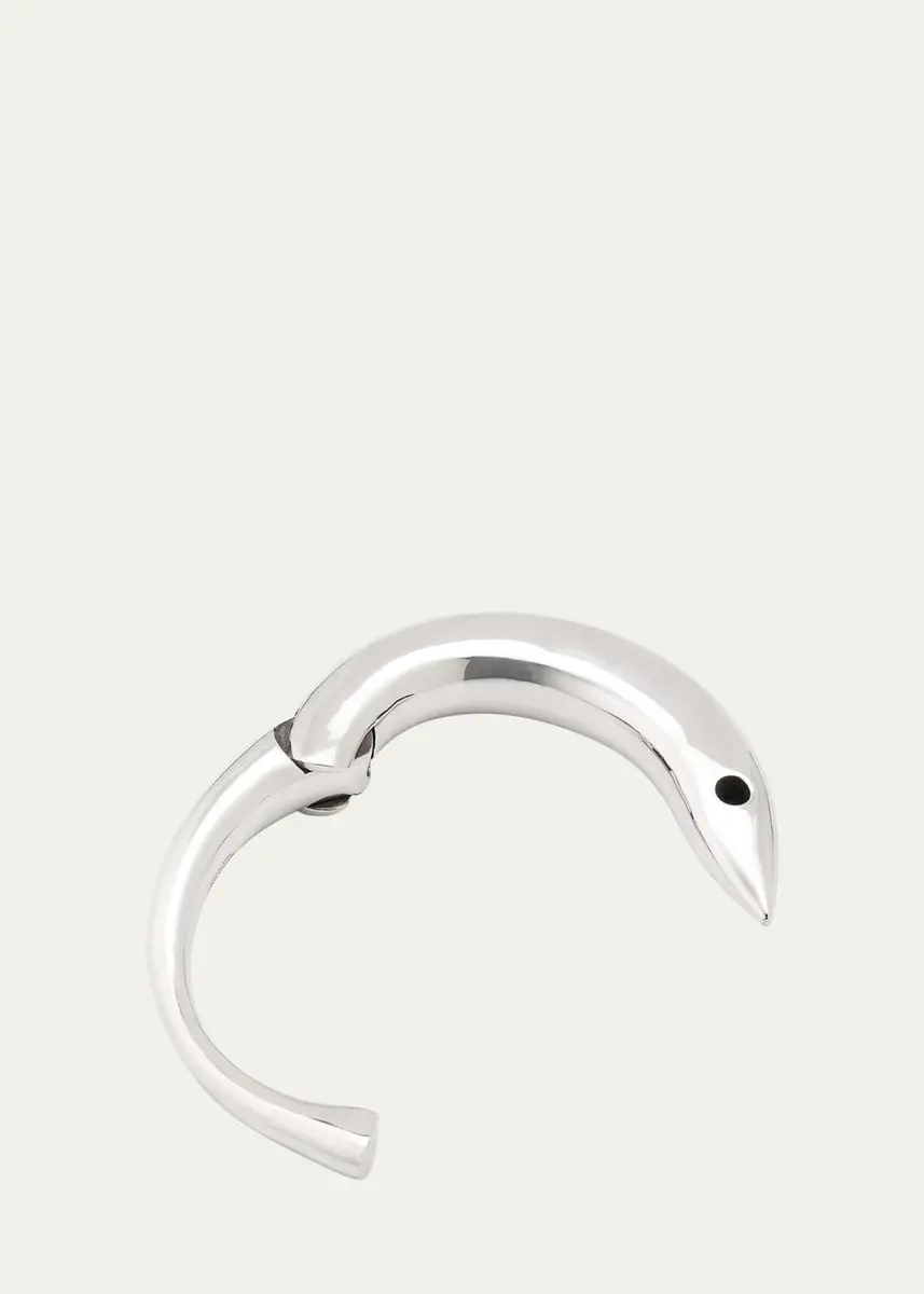 Bottega Veneta Sterling Silver Hinge Bracelet | Thumbnail 4 Bottega Veneta Sterling Silver Hinge Bracelet | Thumbnail 4