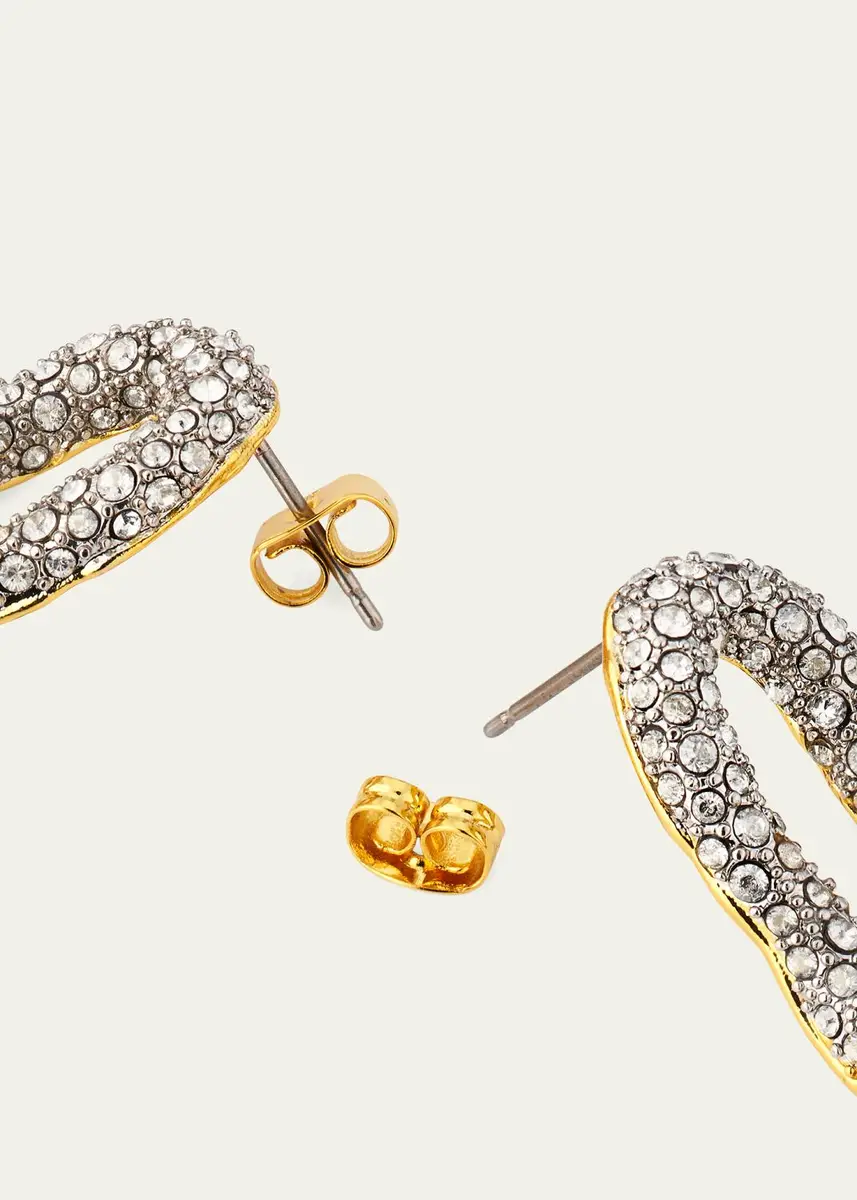 ALEXIS BITTAR Solanales Crystal Chained Spear Earrings | Thumbnail 4 ALEXIS BITTAR Solanales Crystal Chained Spear Earrings | Thumbnail 4