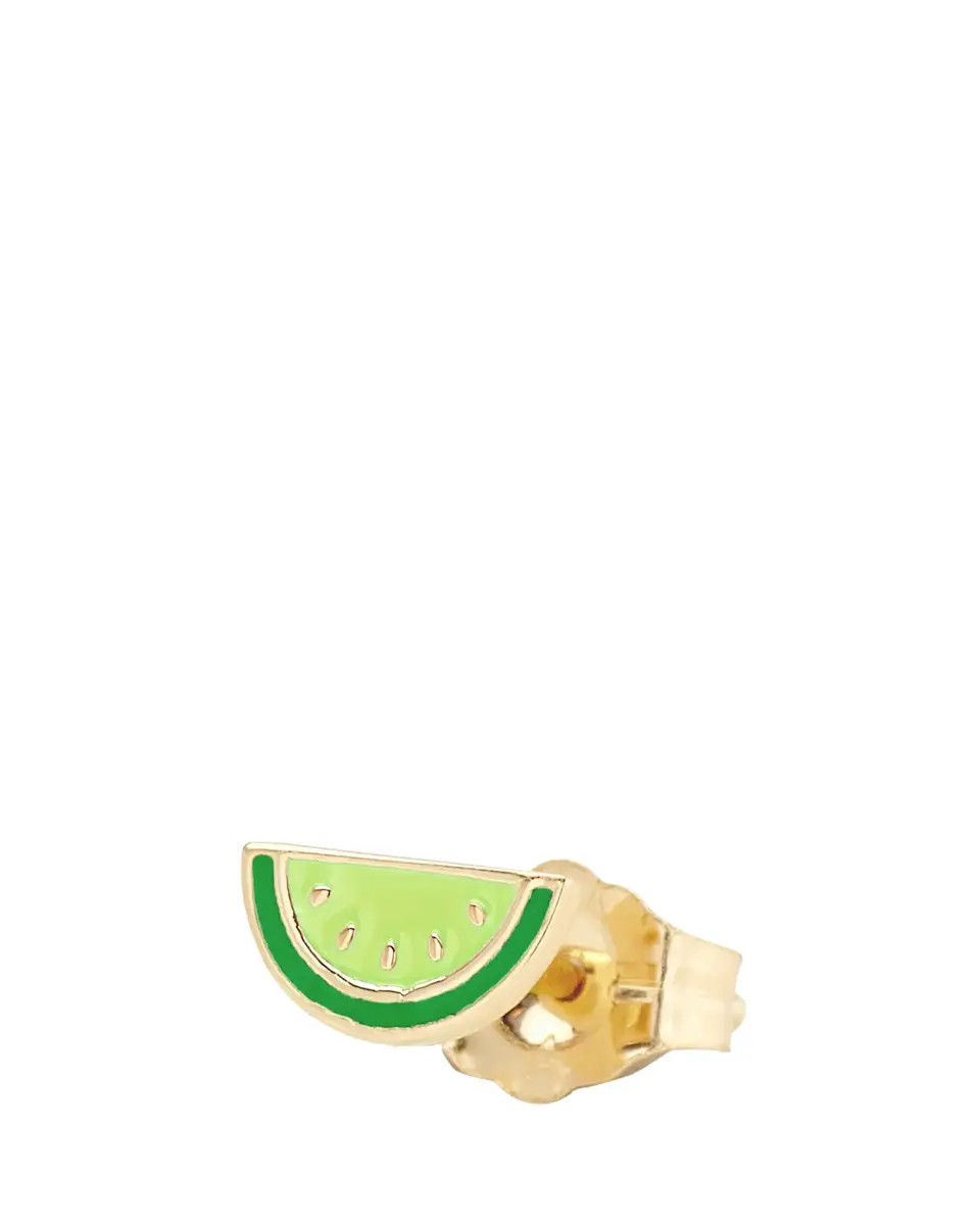 Alison Lou 14K Yellow Gold Citrus Stud Earring, Single | Thumbnail 2