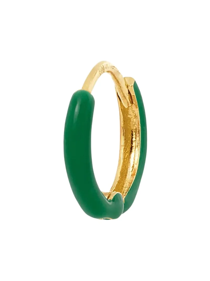 Alison Lou 14K Gold Mini Huggie Earring, Single