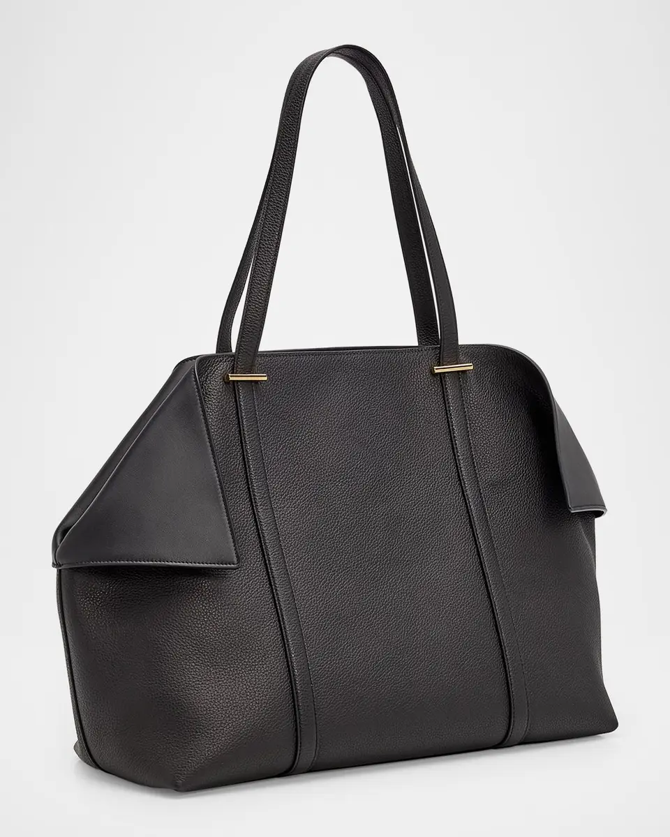 Ferragamo Folded Leather Tote Bag | Thumbnail 3 Ferragamo Folded Leather Tote Bag | Thumbnail 3