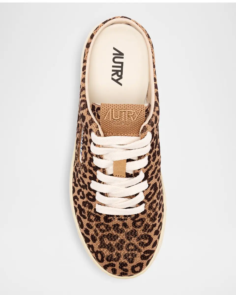 Autry Leopard-Printed Mesh Sneaker Mules | Thumbnail 4 Autry Leopard-Printed Mesh Sneaker Mules | Thumbnail 4
