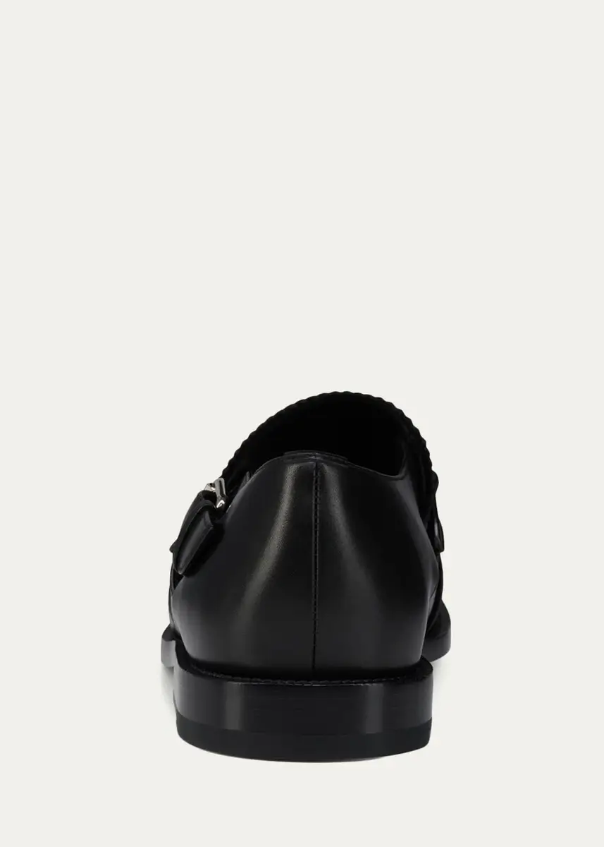 Christian Louboutin Men's Kemet Leather Fisherman Sandals | Thumbnail 3