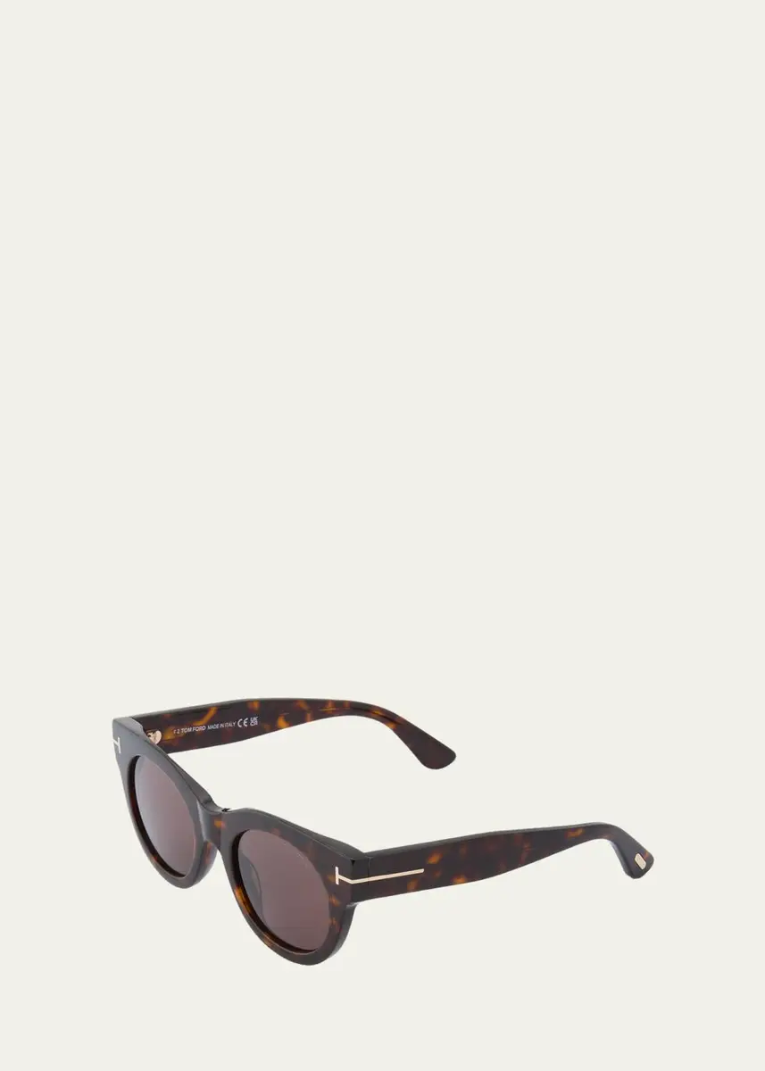 Tom Ford Marine 50MM Round Sunglasses | Thumbnail 3 Tom Ford Marine 50MM Round Sunglasses | Thumbnail 3