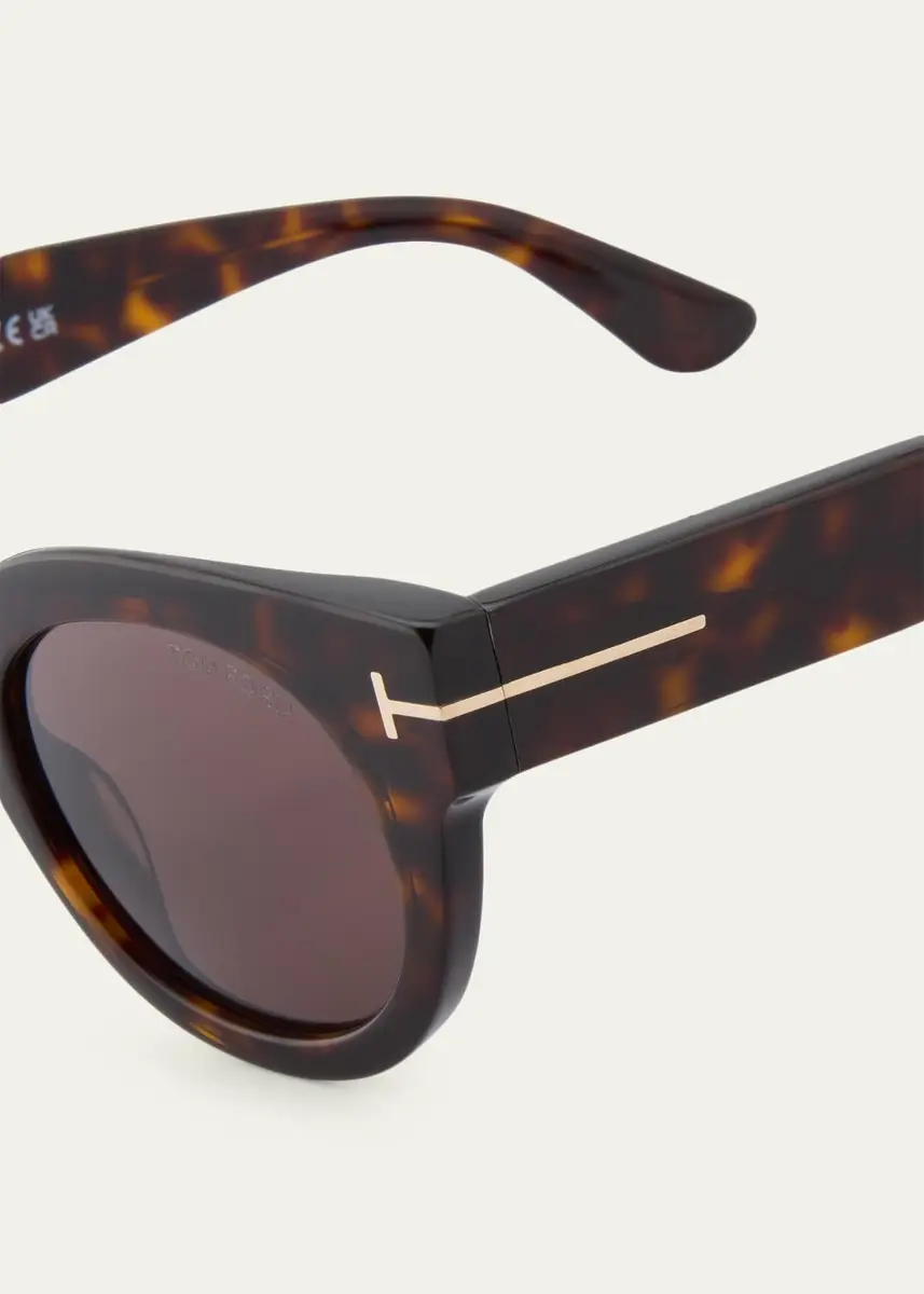 Tom Ford Marine 50MM Round Sunglasses | Thumbnail 4 Tom Ford Marine 50MM Round Sunglasses | Thumbnail 4