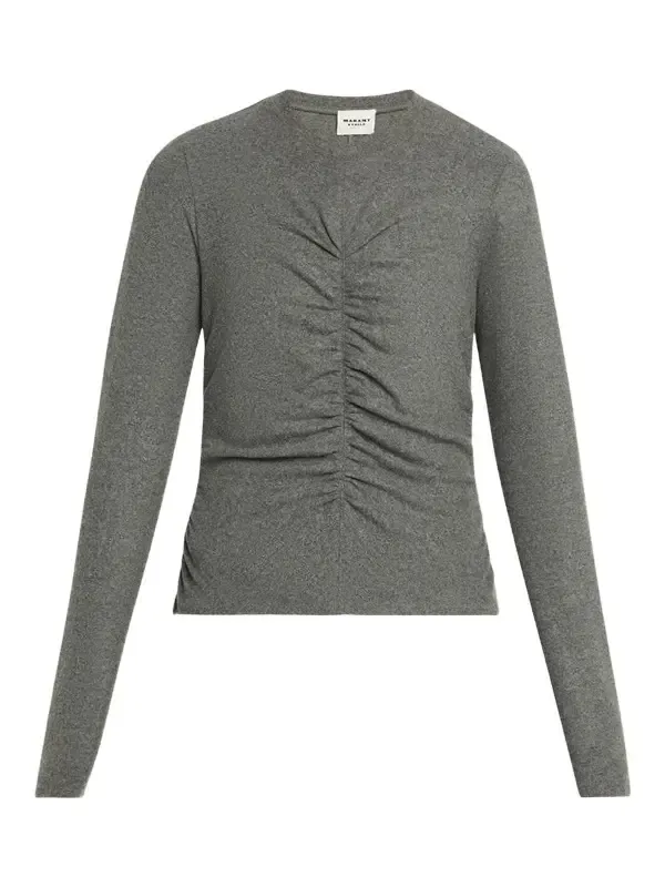 Delsea Ruched Long-Sleeve Top Delsea Ruched Long-Sleeve Top
