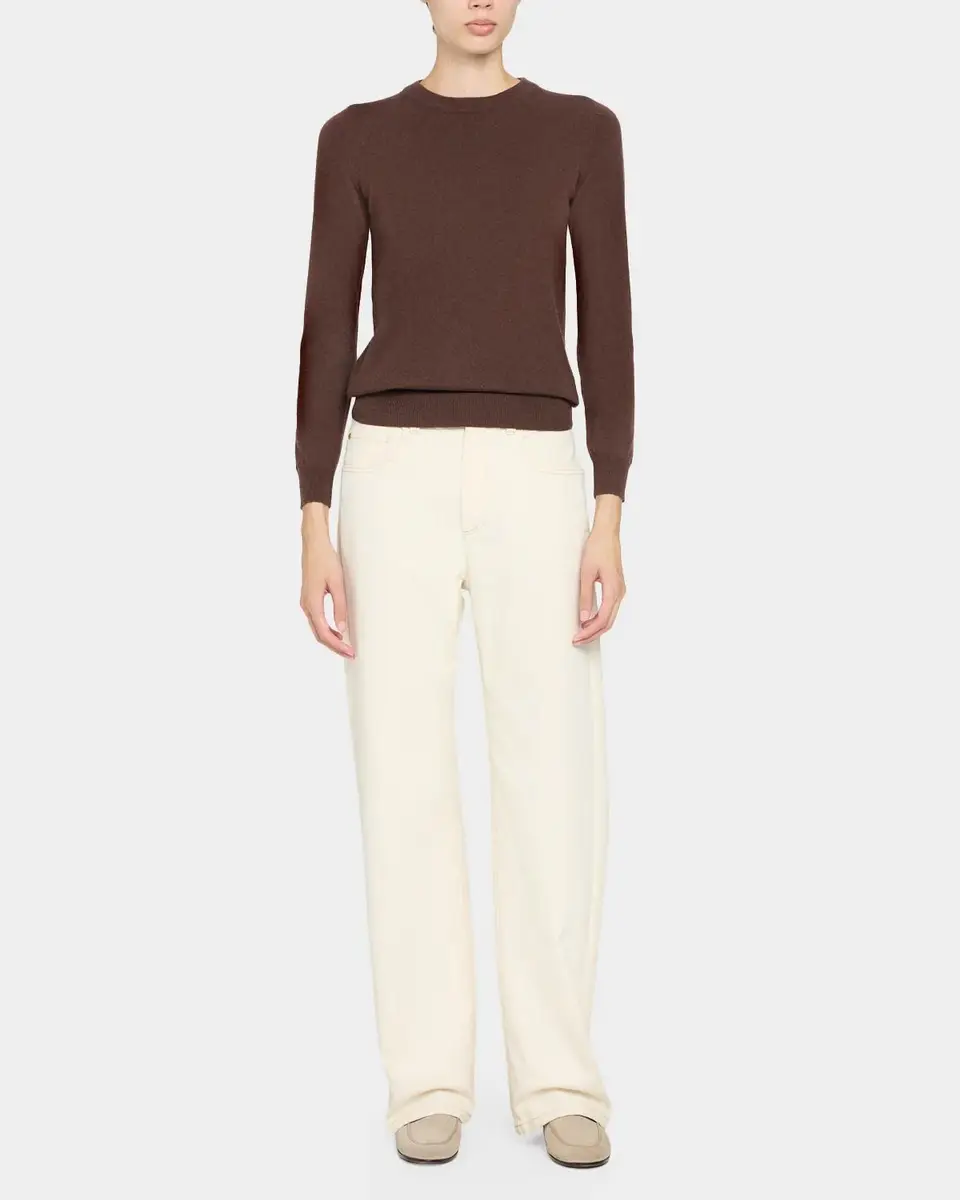 Brunello Cucinelli Cashmere Rib Crewneck Sweater | Thumbnail 2 Brunello Cucinelli Cashmere Rib Crewneck Sweater | Thumbnail 2
