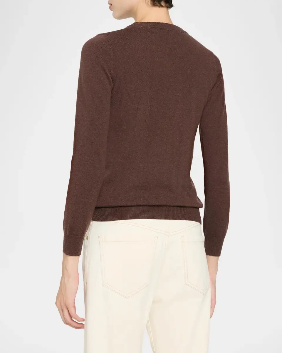 Brunello Cucinelli Cashmere Rib Crewneck Sweater | Thumbnail 3 Brunello Cucinelli Cashmere Rib Crewneck Sweater | Thumbnail 3