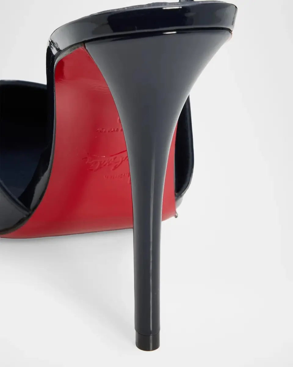 Christian Louboutin 100mm Miss Z Patent Leather Slingback Pumps | Thumbnail 5 Christian Louboutin 100mm Miss Z Patent Leather Slingback Pumps | Thumbnail 5