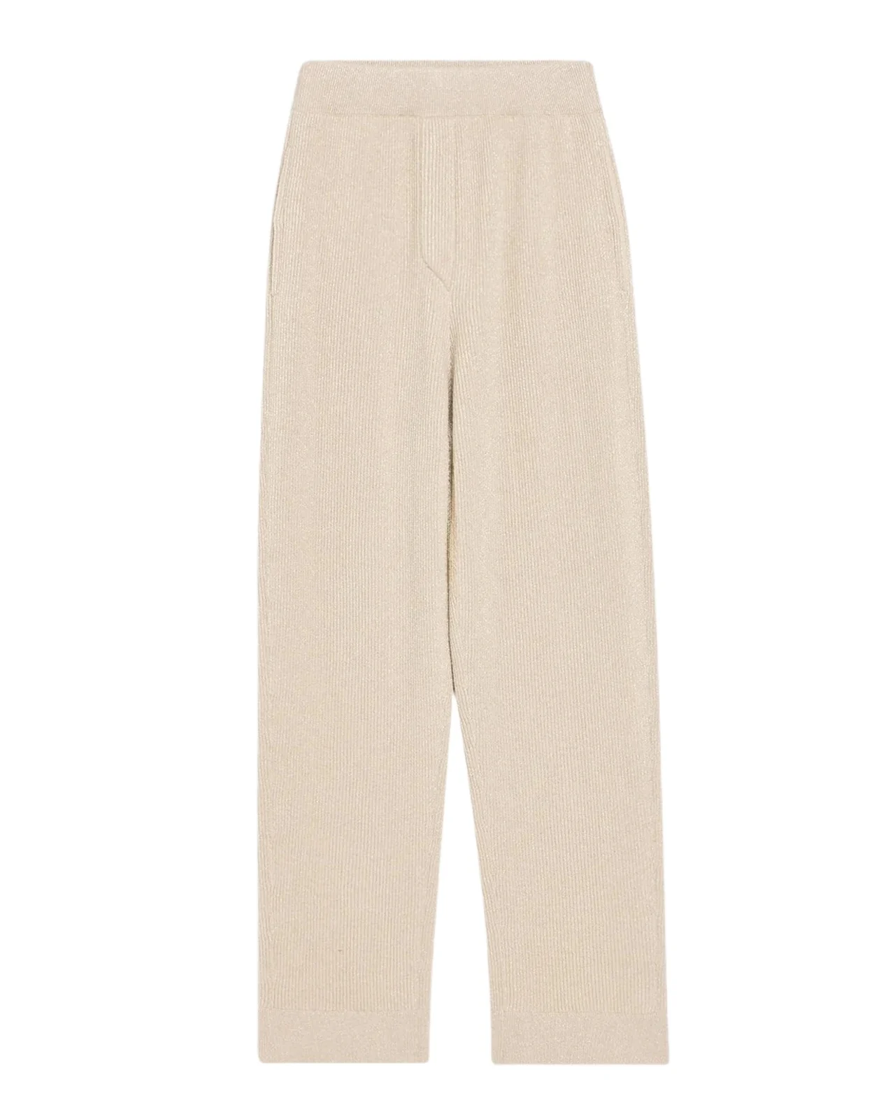 Sparkling Cashmere Knit Straight-Leg Pants Sparkling Cashmere Knit Straight-Leg Pants