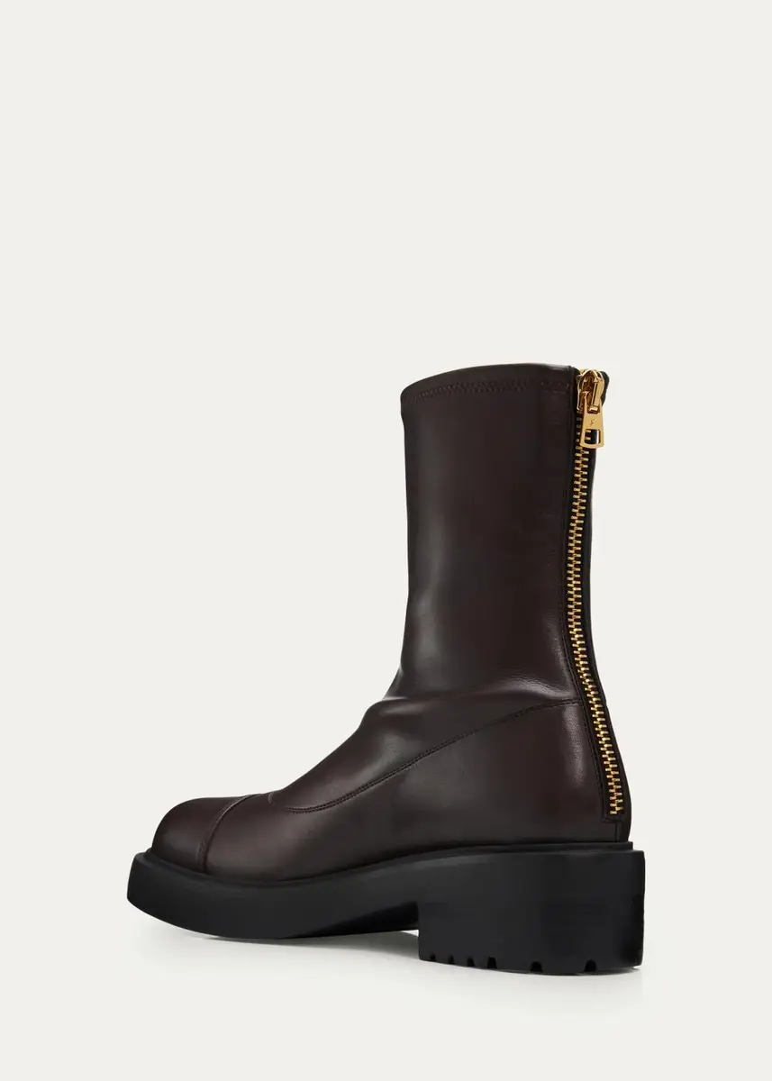 Giuseppe Zanotti 25mm Leather Combat Boots | Thumbnail 2 Giuseppe Zanotti 25mm Leather Combat Boots | Thumbnail 2