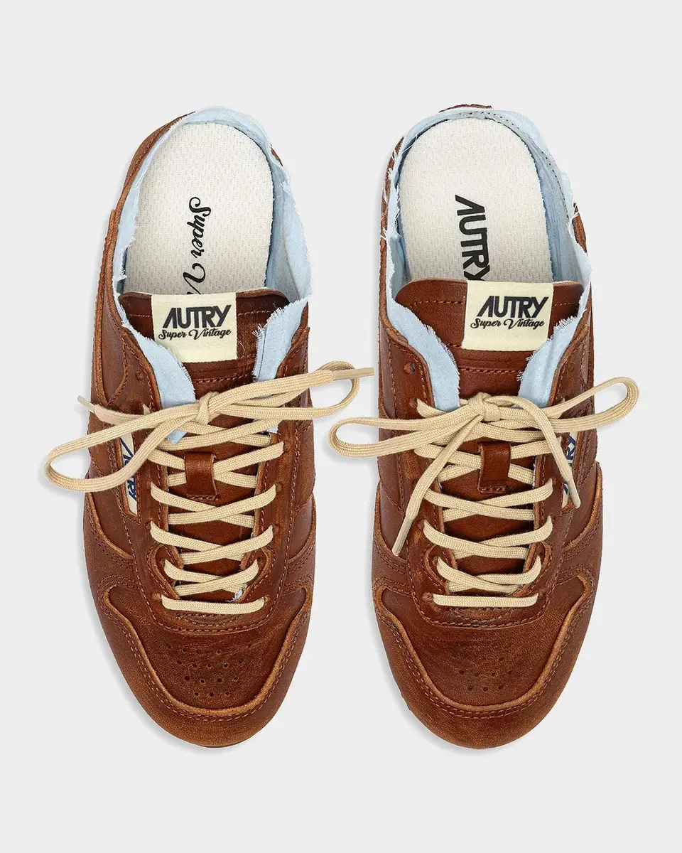 Autry Windspin Leather Sneaker Mules | Thumbnail 4 Autry Windspin Leather Sneaker Mules | Thumbnail 4