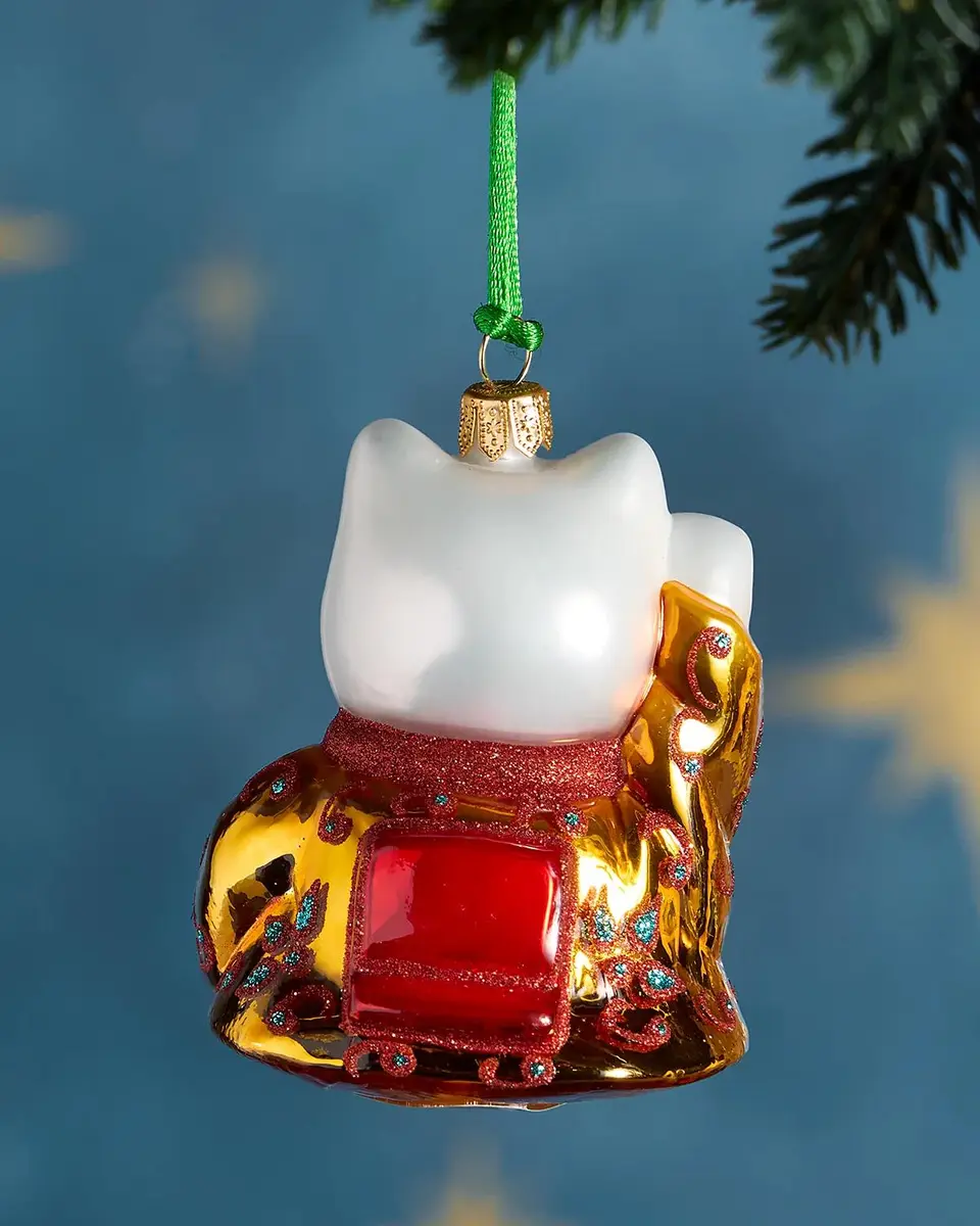 Exclusive Sir Maneki-Neko Christmas Ornament | Thumbnail 2