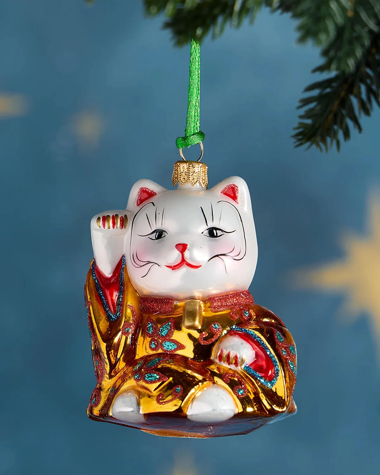 Exclusive Sir Maneki-Neko Christmas Ornament