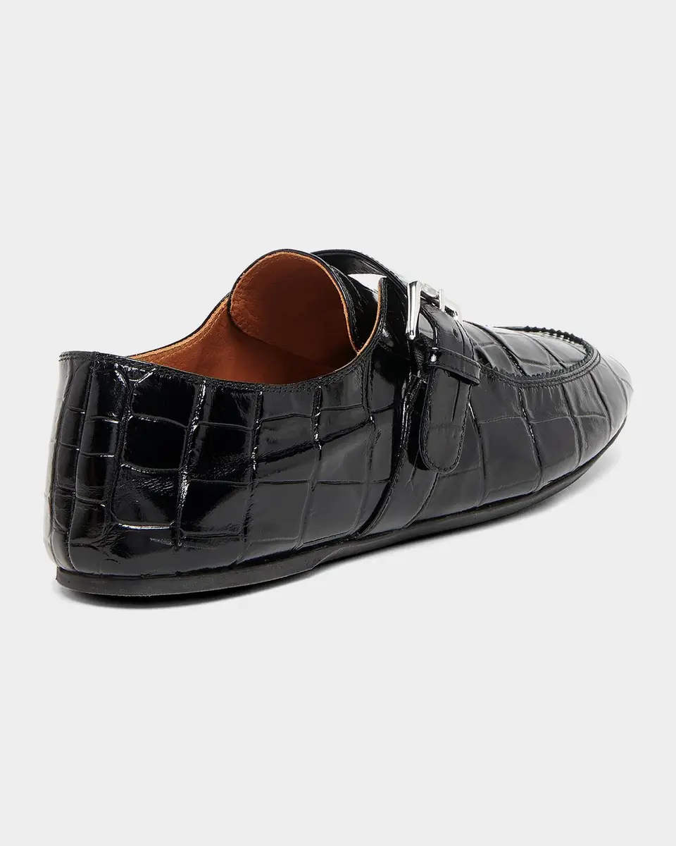 Marni Men's Buckle-Strap Moccasin Loafers | Thumbnail 2