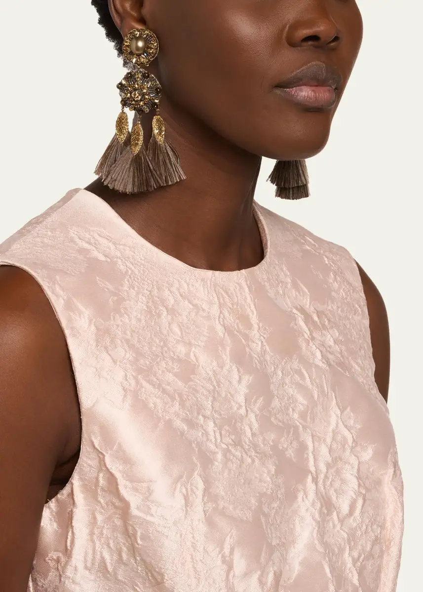 RANJANA KHAN Phoenix Statement Earrings | Thumbnail 2 RANJANA KHAN Phoenix Statement Earrings | Thumbnail 2