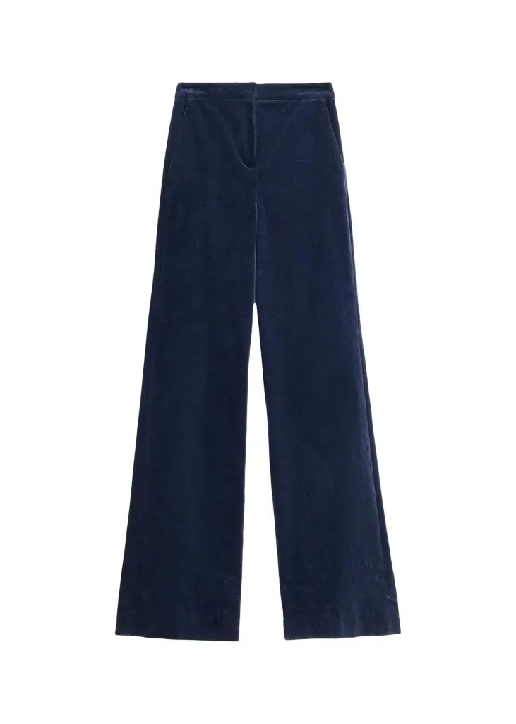 Veronica Beard Holt Corduroy Flare Pants