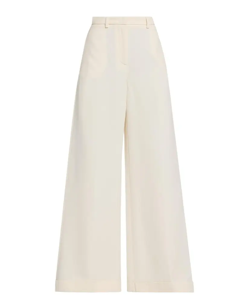 Fabiana Filippi Wide-Leg Cady Pants