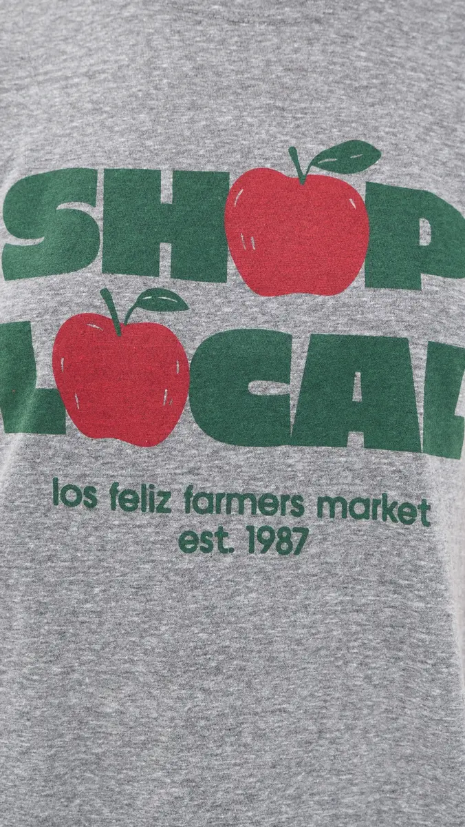 Sunny Somewhere Shop Local Femme Crew Tee | Thumbnail 6 Sunny Somewhere Shop Local Femme Crew Tee | Thumbnail 6