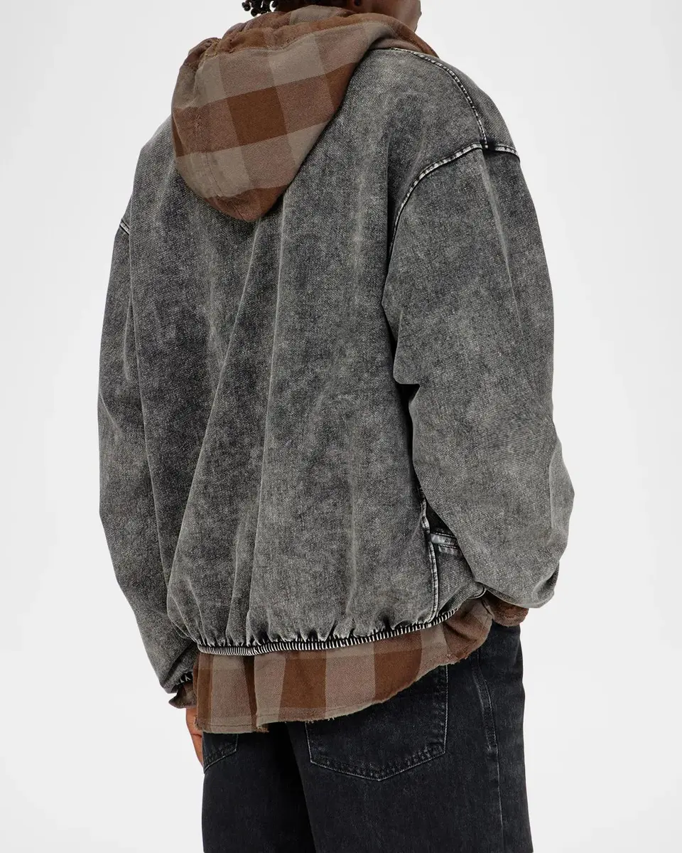 Diesel Men's Corsy Denim-Effect Jacket | Thumbnail 3