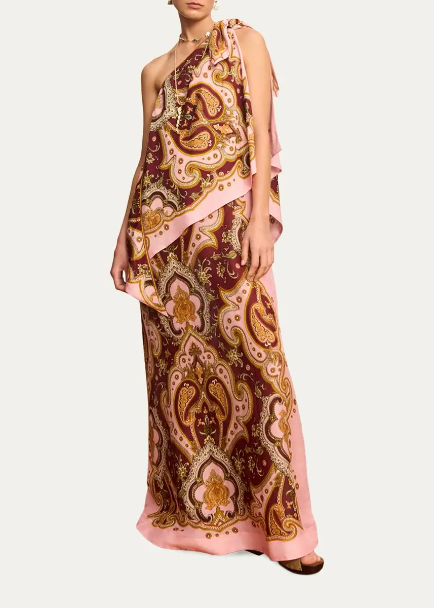 ALÉMAIS Porter Asymmetric Maxi Dress | Thumbnail 2 ALÉMAIS Porter Asymmetric Maxi Dress | Thumbnail 2