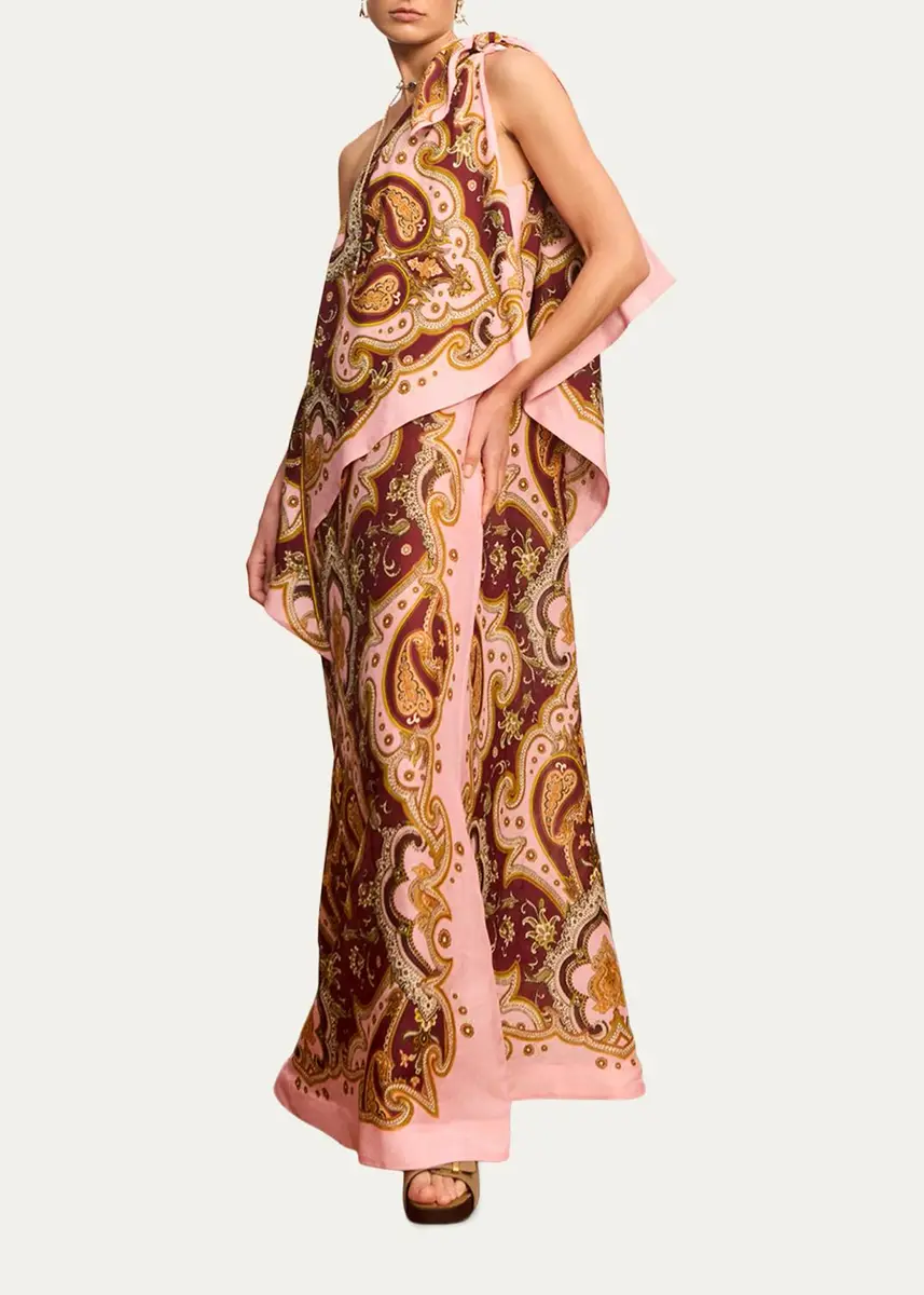 ALÉMAIS Porter Asymmetric Maxi Dress | Thumbnail 4 ALÉMAIS Porter Asymmetric Maxi Dress | Thumbnail 4