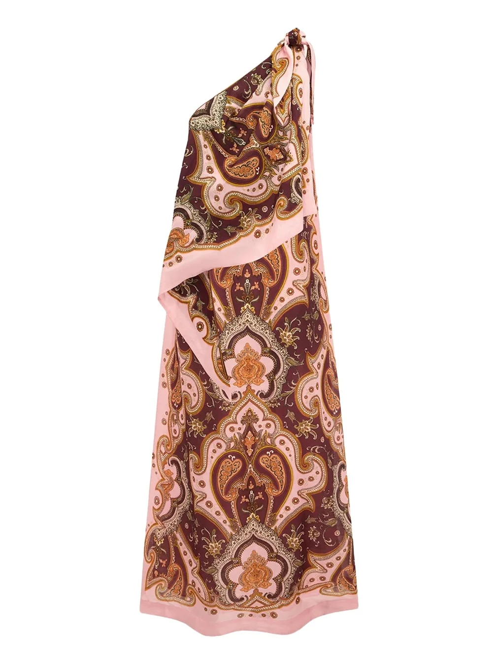 ALÉMAIS Porter Asymmetric Maxi Dress