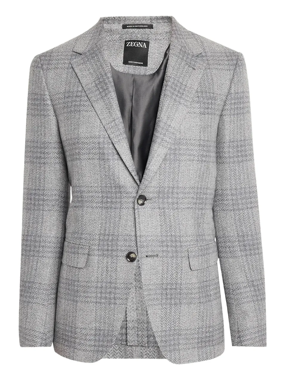 Zegna Men's Oasi Cashmere Plaid Single-Breasted Sport Coat