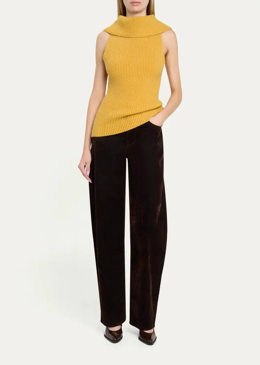 OSSOU Velvet Cotton Jeans | Thumbnail 2