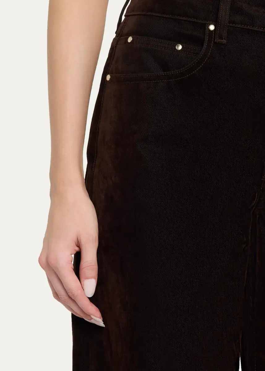 OSSOU Velvet Cotton Jeans | Thumbnail 5