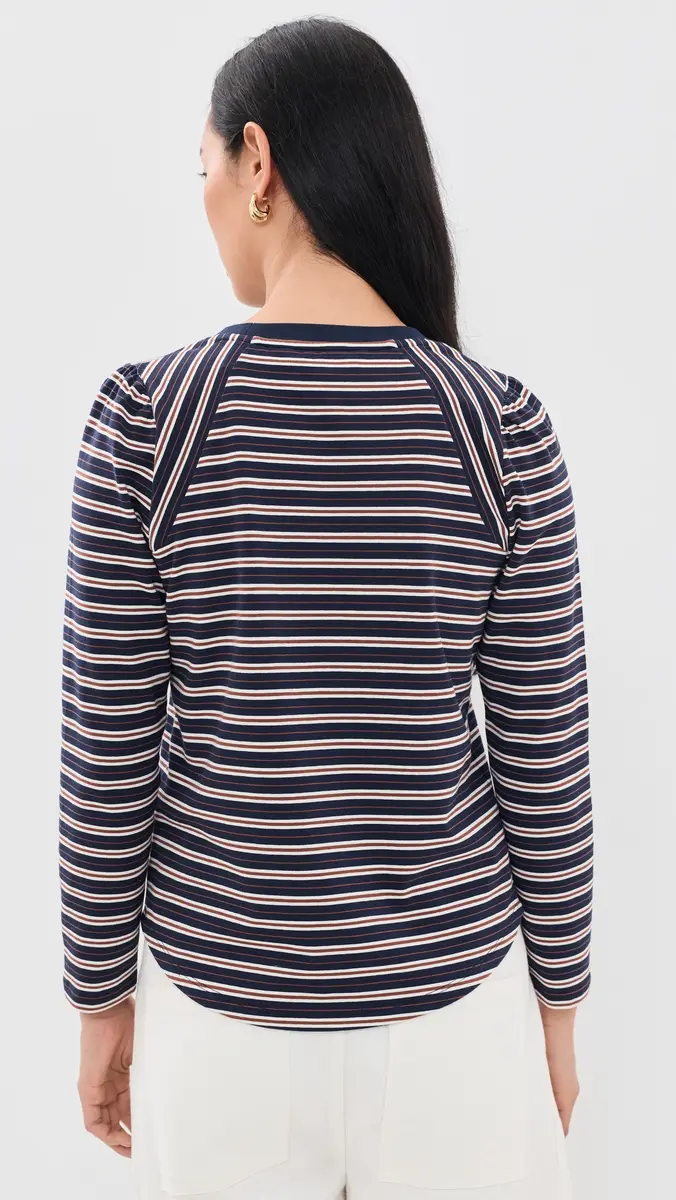 Veronica Beard Jean Mason Baseball Tee | Thumbnail 3
