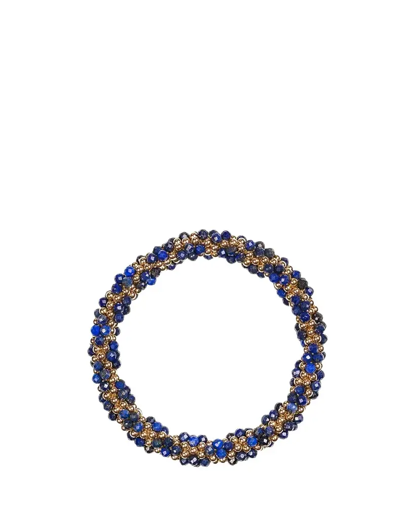 Meredith Frederick 14K Yellow Gold & Lapis Lazuli Bracelet | Image 1 Meredith Frederick 14K Yellow Gold & Lapis Lazuli Bracelet | Image 1