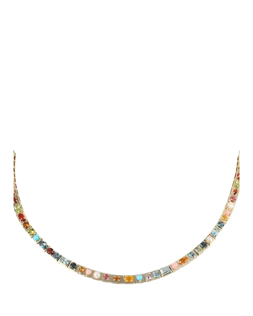 Type Jewelry LEGGO Mini Multi-Stone Necklace | Image 1 Type Jewelry LEGGO Mini Multi-Stone Necklace | Image 1