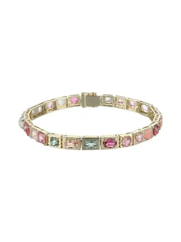 Type Jewelry LEGGO Pink Multi-Stone Bracelet