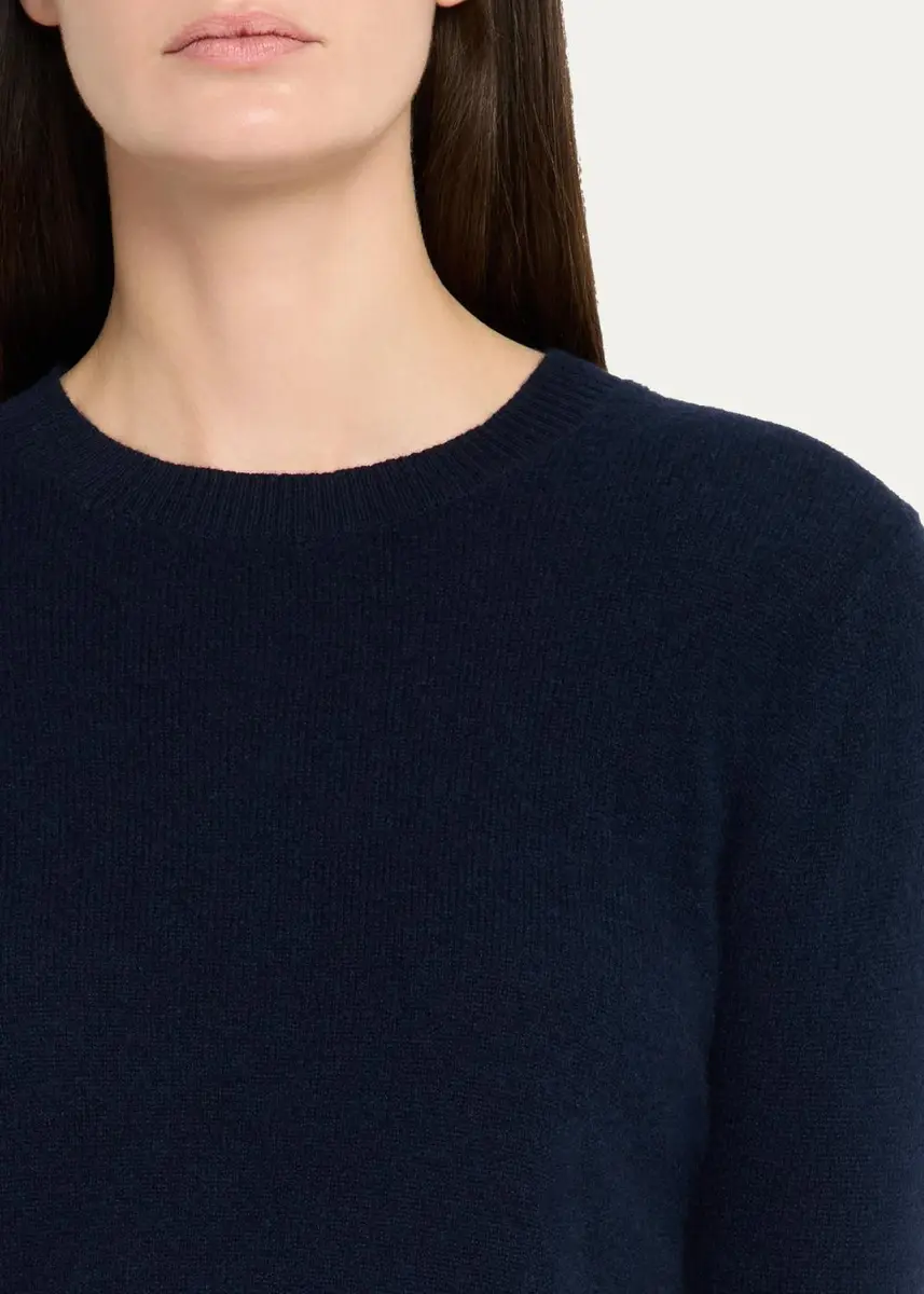 Guest In Residence Shrunken Crewneck Sweater in Cashmere | Thumbnail 13 Guest In Residence Shrunken Crewneck Sweater in Cashmere | Thumbnail 13